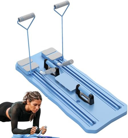 Kompakter Pilates Reformer, Reformer Pilates Gerät für Heimtraining, Faltbares Tragbares Pilates Board, Pilates Trainingsgerät für Fitness Enthusiasten und Anfänger, Formen Sie Ihren Körper