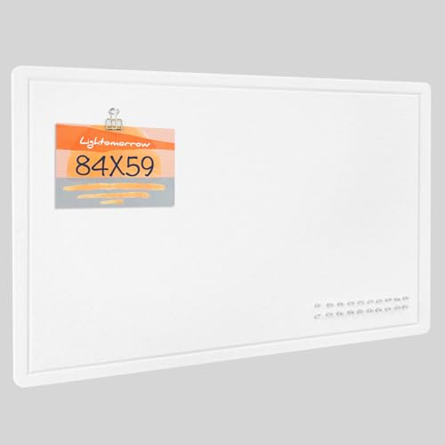 Tablero de anuncios, tablero de fieltro de 84 x 59 cm, tablero de alfileres decorativo, tablero de corcho alternativo para pared, tablero de fotos plegable, tablero de visión autoadhesivo, tablero de