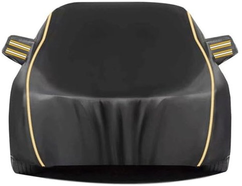 Autoabdeckung Für Mini Cooper Cooper S John Cooper Works Winter Auto Abdeckplane Wasserdicht Atmungsaktiv Autoplane Autogarage Wasserdicht Staubdicht Schneeschutz Sonnenschutz Vollgarage(Black)