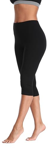 North Bund Legging Femmes Pantalon de Sport Capri 3/4 Legging Opaque pour Gym Sport Yoga