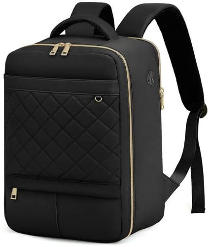 Yankony Zaino Per Ryanair 40x20x25 Bagaglio a Mano 40x20x25 Ryanair Zaino da Viaggio Aereo Borse da Cabina per Donna 14 Pollici Porta PC Portatili con Tasca Antifurto per Scuola Lavoro Affari