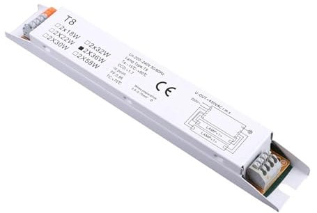 MRVAKDYDI Ballast électronique Ballast pour Lampes fluoresce Ballast électronique linéaire for Lampe Fluorescente T8 2x36W for la Maison et Le Bureau