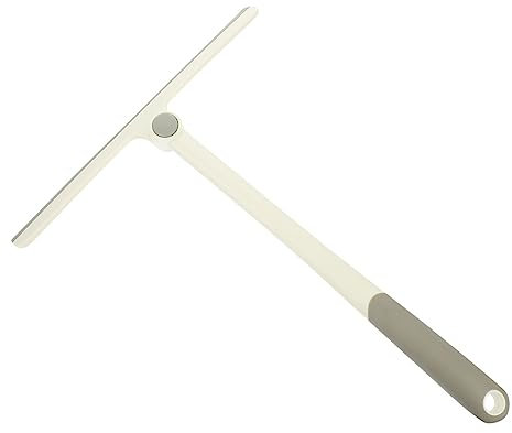 POPETPOP Pulitore Vetri Manico Ergonomico per Finestre e Docce, Strumento Portatile in Pp e Tpr la Pulizia Quotidiana
