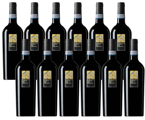 Feudi di San Gregorio 12x375ml Mezza Bottiglia - Falanghina del Sannio 2024 DOC - Vino Bianco Cassetta da 12 Bottiglie - 12,5% Vol. 375 ml Confezione da 12 bottiglie