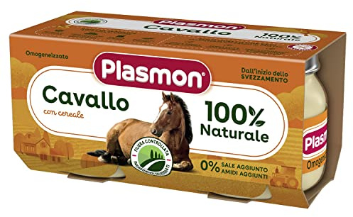 Plasmon Omogeneizzato Cavallo e Cereale 2x80g