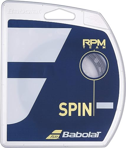 Babolat RPM Team 12M Schwarz Tennis Saitenset 12m Monofil Schwarz