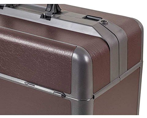 Dürasol Ideal Arztkoffer, Kunstleder, braun, groß