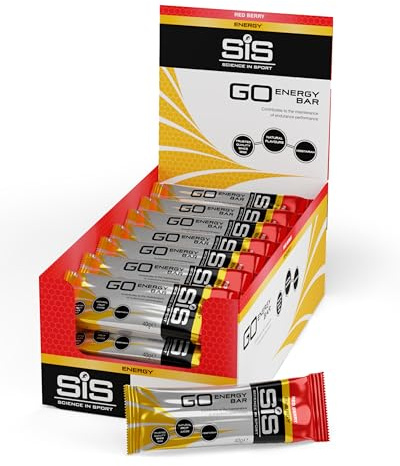 Science in Sport GO Energieriegel Mini 40g 30er Packung Rote Beere - Leckere Kohlenhydrate Riegel mit 25g Kohlenhydrate, Energielieferanten für das Power Training