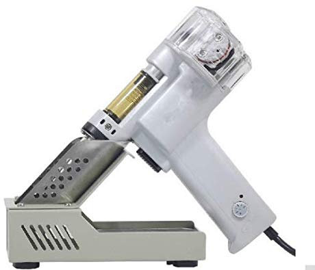 GOWE 220V 100W Electric Vacuum Double-Pump Solder Sucker Desoldering Gun Soldering Iron