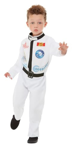 Funidelia Disfraz de astronauta para niño y niña, Hombre del Espacio, Incluye mono - Traje para niños para fiestas, Carnaval y Halloween, Talla 10-12 años