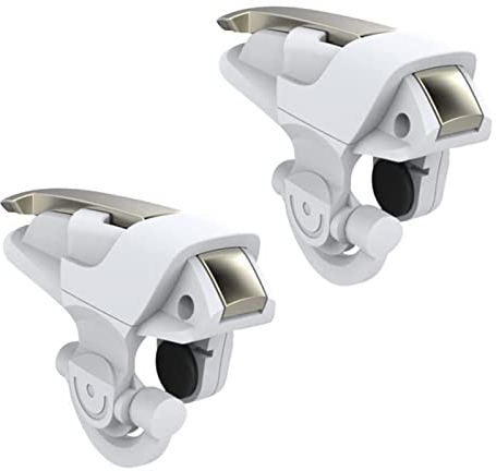 MAXIAOHANing 2 Pcs Mobile Game Controllers Professional Phone Game Triggers Sensitive Mobile Gaming Grips for Pubg Rules of Survival