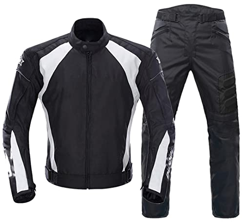 Hcclijo Herren Wasserdicht Chaqueta Motocross Anzug Schutzausrüstung Motoqueiro Keep Warm Liner Motorrad Jacke Hose Set