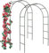 Forever Speed Arco de Rosas, para jardín, para Rosas, de Acero Recubierto de Polvo, decoración y decoración, Escalador, Resistente a la Intemperie, Color Verde (2 Unidades)