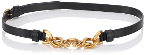 Pinko Damen Love Night Chain H1 Belt Leder Gürtel