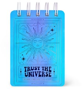 Legami - Notizblock Mini liniert - Spiral Notepad, 220 Seiten, Sonderedition, 7 x 10 cm, Tarot