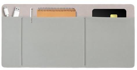 3 borse di stoccaggio del disco rigido esterno a tasca, organizzatore auto adesivo per telefono, cavo USB, scheda di memoria, penna, dimensioni compatte, eccellente per workstation, scrivania per la c