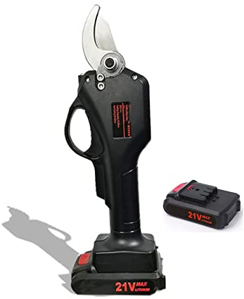 Forbici e Cesoie per Potatura, Secateur e tagliarami per Potatura Elettrica con 2 Batteria, Forbici Giardinaggio Fai da Te Strumento Cordless Professionale per Albero Albero da Frutta