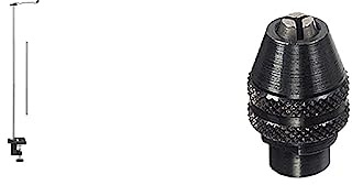 Dremel 2222 Support Vertical de Suspension pour Accrocher votre Outil Multifonction Rotatif en Hauteur & 4486 Mandrin Universel Autoserrant de 0,8mm à 3,2mm pour Outil Multifonction Rotatif