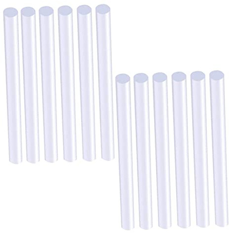 LALAFINA 70pezzi Stick Di Colla Caldo Trasparente Stick Termofusibile Per Lavori Artigianali Riparazioni Decorazioni Adesione Rapida Su Legno Vetro Carta e Altri Materiali