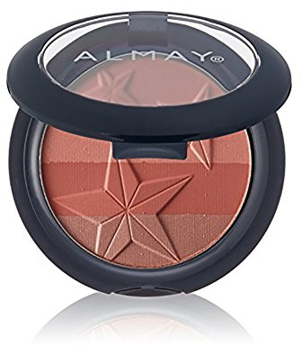 Almay Blush Palette, Face Makeup, High Pigment Powder, Smart Shade Blush, Hypoallergenic, 030 Coral, 0.32 Oz