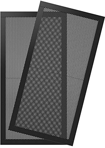 MoKo Filtro de polvo de 120 x 240 mm para ventilador de computadora, marco magnético, ventilador de PC, malla de polvo, filtro de refrigeración de PC, cubierta de PVC a prueba de polvo, rejillas de