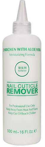 Suavizante para cutículas de uñas, 500 ml Eliminación de piel muerta para uñas Herramienta para arte de uñas Manicura Suavizante para cutículas de uñas para salón de uñas y hogar
