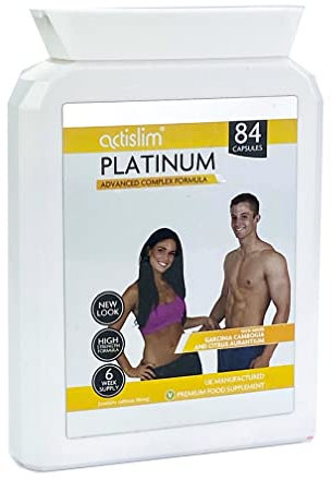 Actislim Platinum The UK’s #1 Weight Loss Slimming Pill,Contains Garcinia Cambogia, Citrus Aurantium and Caffeine for Fast Weight Loss,6 Week Course of a Diet Pill which Really Works.