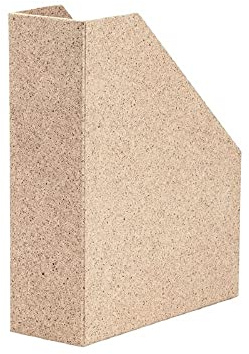 Rössler Papper 1318452390 – S.O.H.O. Stående samlare för DIN A4, 8 x 26 x 31,2 cm, Cacao, 1 st, tidskriftssamlare kartong