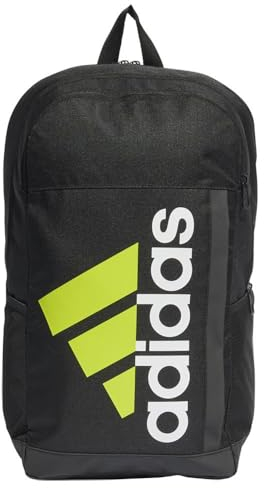 adidas Unisex - Adulto Motion SPW Graphic Backpack, black/solar slime/white, One size
