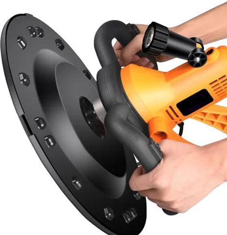 Cashwise Máquina de Suavizado de Pared, hormigón eléctrico mortero de Cemento de hormigón eléctrico con 6 Engranajes de Control de Velocidad, máquina de Yeso de Pared
