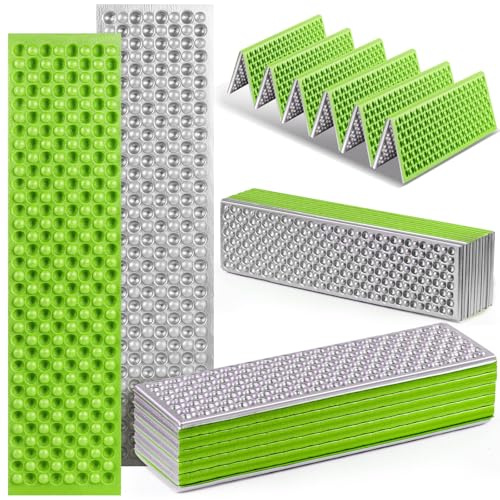 Camping Sleeping Foam Mat, Foldable Closed Cell Foam Camping Mattress, Waterproof Outdoor Sleeping Mat for Ultralight Backpacking Thru-Hiking