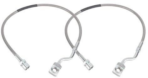 2 líneas de freno delanteras 89370 de rendimiento de conducción mejorado, estructura fuerte de metal para modelos de vehículos 1500 2500 3500 HD