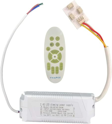 Transformateur LED Entrée 220-240V sortie DC 24V LED driver convertisseur conducteur alimentation de tension constante (SN-RE36-54CW-80CM)