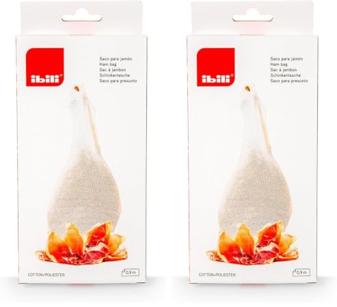 IBILI 777609 Sac à Jambon (Lot de 2)