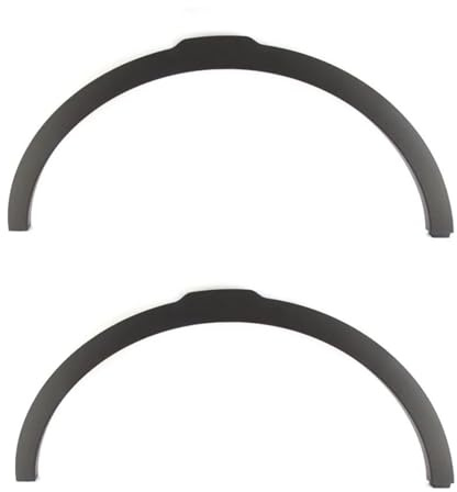 Guardabarros Para L&and R&over Para R&ange R&over Para Evoque 2012-2017 Moldura Arco Rueda Delantera De Automóvil Aletas De Guardabarros Embellecedores Cejas(Pair)