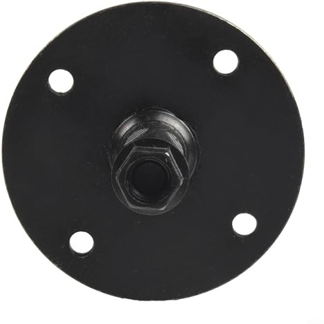Eje de rueda de metal para bicicleta estática compatible con Tianxin diseñado para uso de repuesto, apto para diferentes sistemas de pedal de bicicleta estática (17 mm x 165 mm)