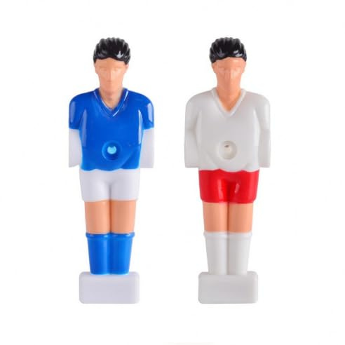 predolo Figurine da Calcio Balilla in Plastica Figure da Calcio Balilla Universale Calcetto per Casa