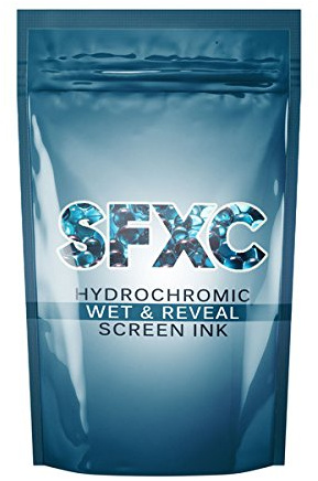 Hydrochromische Siebdruckfarbe Wet & Reveal, 500 ml, Weiß
