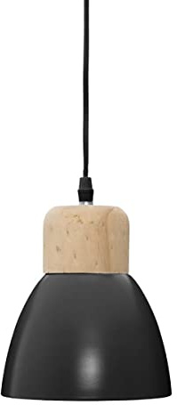 Colgante en metal negro Desy H. 19 cm.