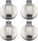Manopole Forni,Metallo Rotary Interruttore 4 Pezzi Universale Gas Stufa Controllo Manopole Sostituzione Accessori per Cucina Fornello a Gas Stufa Forno Piano Cottura In Lega di Ainco 8mm*4cm
