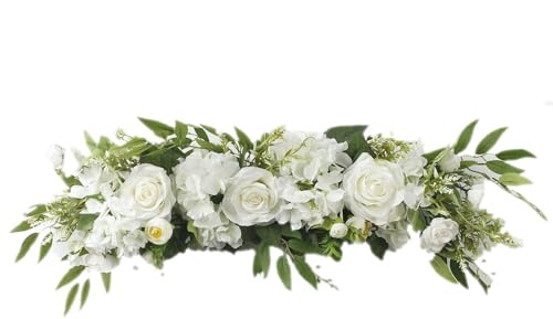 di nozze – di fiori di rosa decorazione per matrimonio | di fiori con artificiali, decorazione da parete per porta, ghirlanda di fiori di rosa