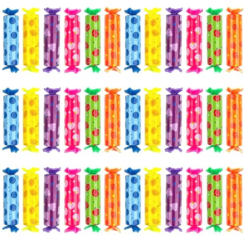 LUCKNIGHT 36 Stück Mini Textmarker, Bonbon Textmarker, Marker Stifte Bonbon Textliner Stifte, mit verschiedenen Fruchtmustern, Lustige Schreibwaren Highlighter Schule Mitgebsel Füllungen