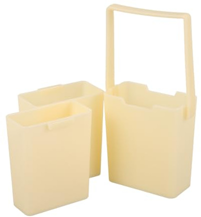 LIFKOME Portable Pen Washing Bucket Detachable Design Plastic Material for Brush Washer and Art Supplies Cleaning for Drawing and Painting Sessions