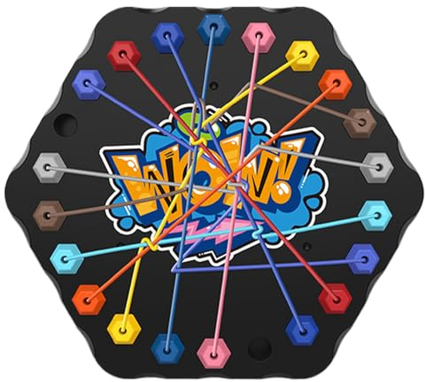 Seil-Puzzle Spiel - Strategiespiel Mit Herausforderung Zum Entknoten Von Seilen,Motorikspielzeug Für Kinder Und Erwachsene Zur Förderung Feinmotorik