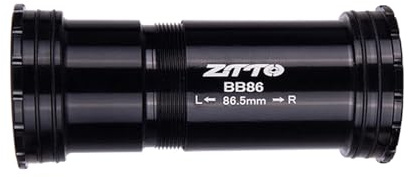 YUTZRIQP Gewinde-Press Fit Tretlager for BB86/90/92 24mm Fit Mountainbikes Rennräder(BB86-24)