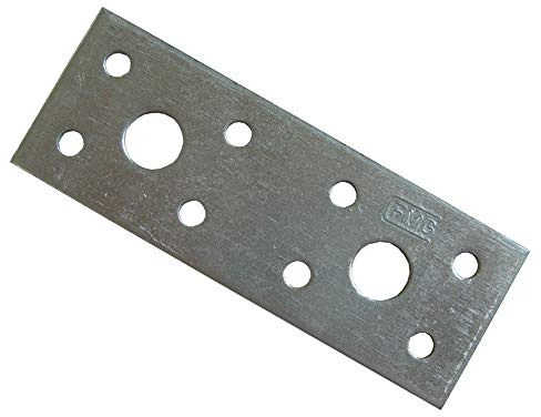 50 FMG Flachverbinder 95 mm x 35 mm aus 2,5 mm verzinkt, Löcher 5/11 mm
