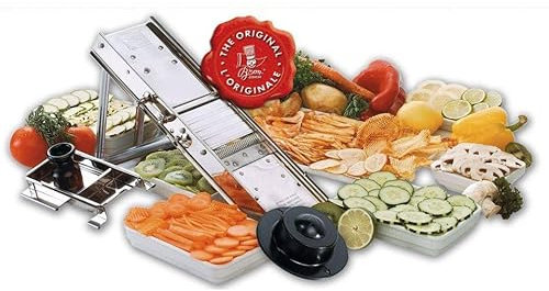 Mandoline Classique Inox 38 L sans Chariot Protecteur - Bron Coucke