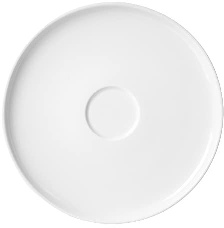 Flirt by Ritzenhoff und Breker Kaffee-Untertasse - Weiß - Porzellan - Ø 16 cm