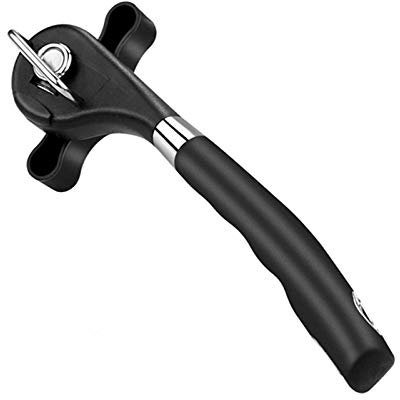 Abrelatas, abrelatas manual de acero fácil de seguridad Abrelatas profesionales sin esfuerzo con perilla giratoria Herramientas útiles de cocina para el hogar, abrebotellas (Color : 1) (5)
