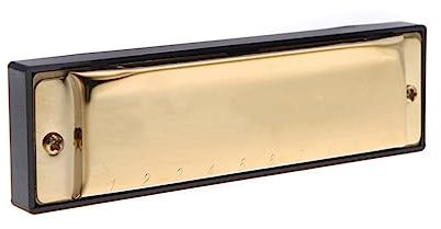 Mundharmonikas Tonart C, 10 Löcher, 20 Töne, Diatonische Mundharmonika, Golden, Für Musikinstrumente Für Studenten